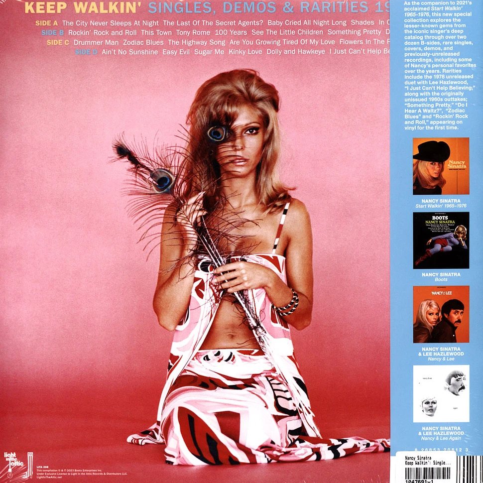 Nancy Sinatra - Keep Walkin': Singles, Demos & Rarities 1965-1978 Yellow Vinyl Edition