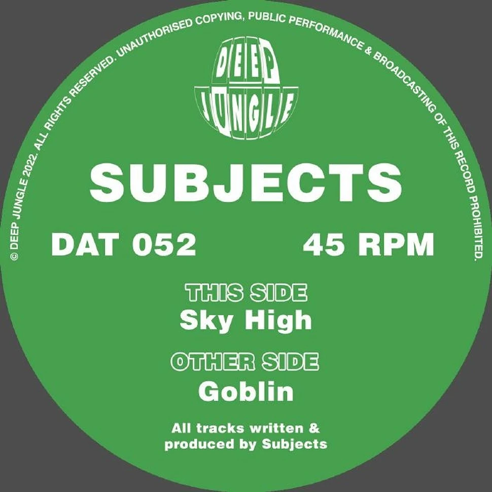 Subjects - Goblin/Sky High EP
