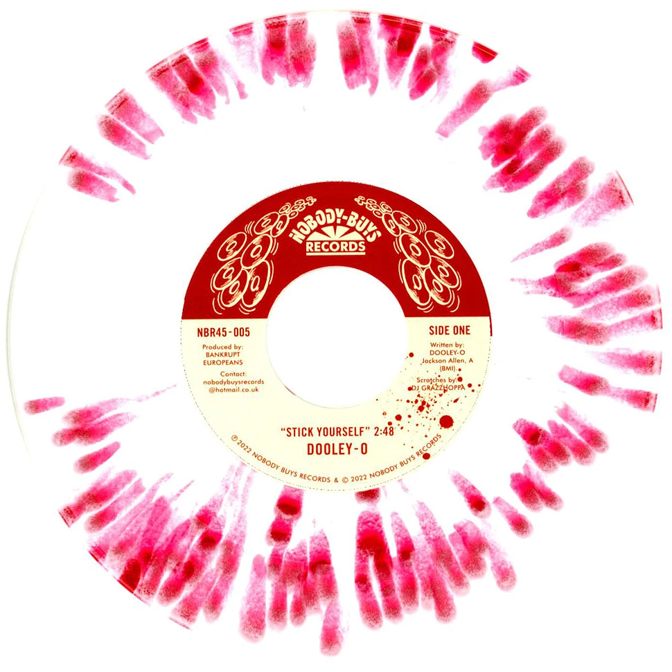 Dooley-O - Stick Yourself / Death Blow Splatter Vinyl Edition