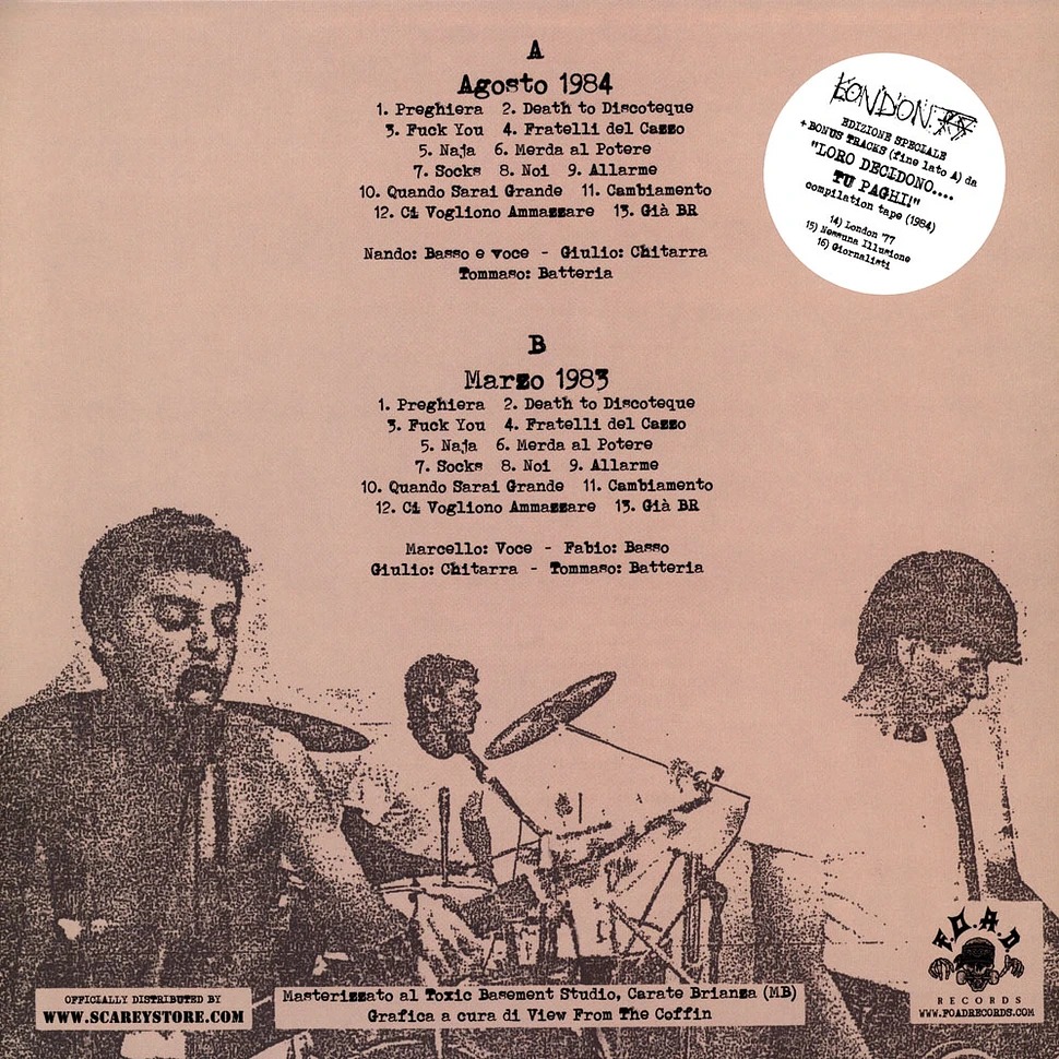 London 77 - Iustitia Smokey Yellow Vinyl Edition