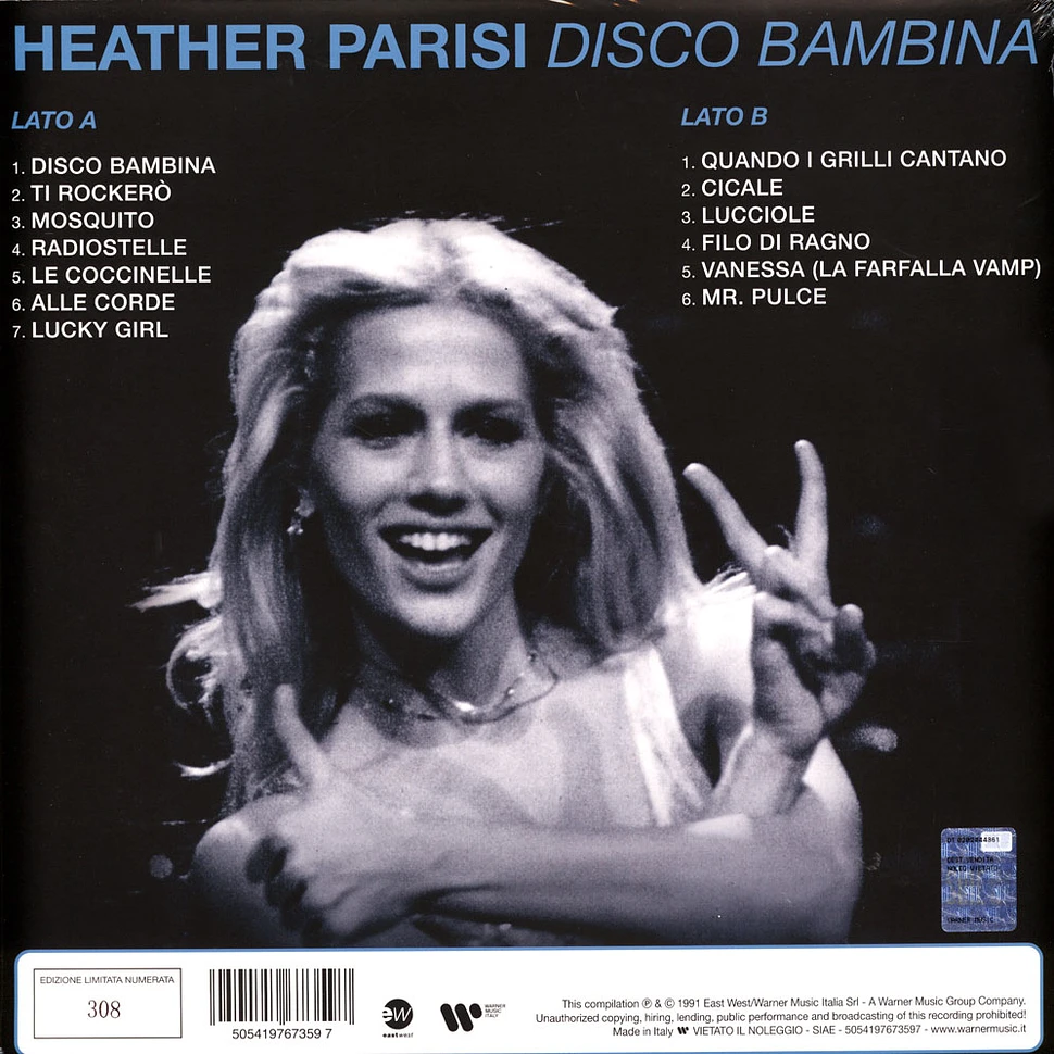 Heather Parisi - Disco Bambina Light Blue Vinyl Edition