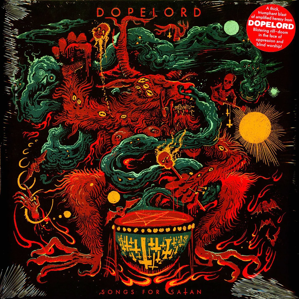 LP　For　Songs　Edition　2023　Colored　Vinyl　Vinyl　HHV　EU　Original　Dopelord　Satan