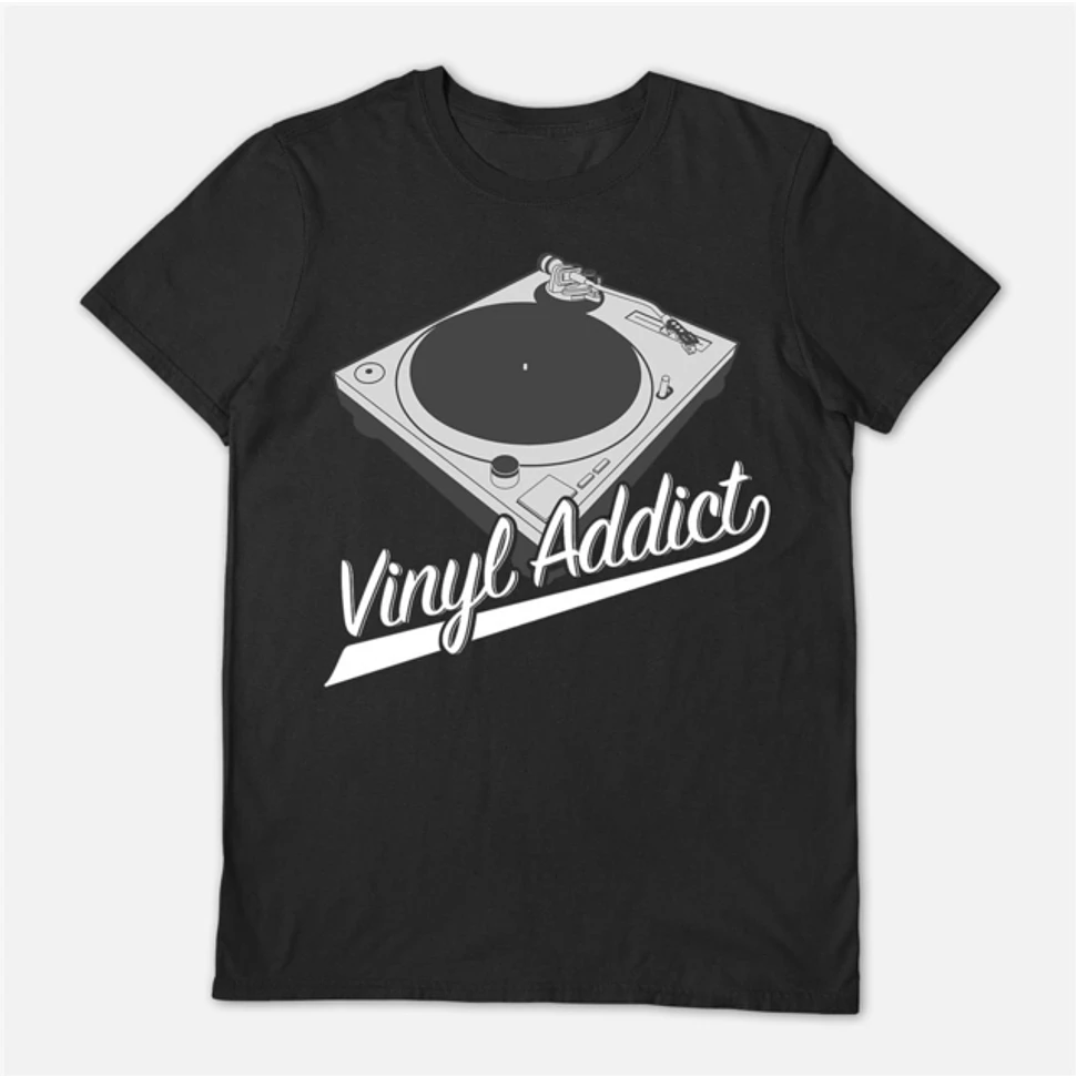 Vinyl Junkie - Vinyl Addict T-Shirt