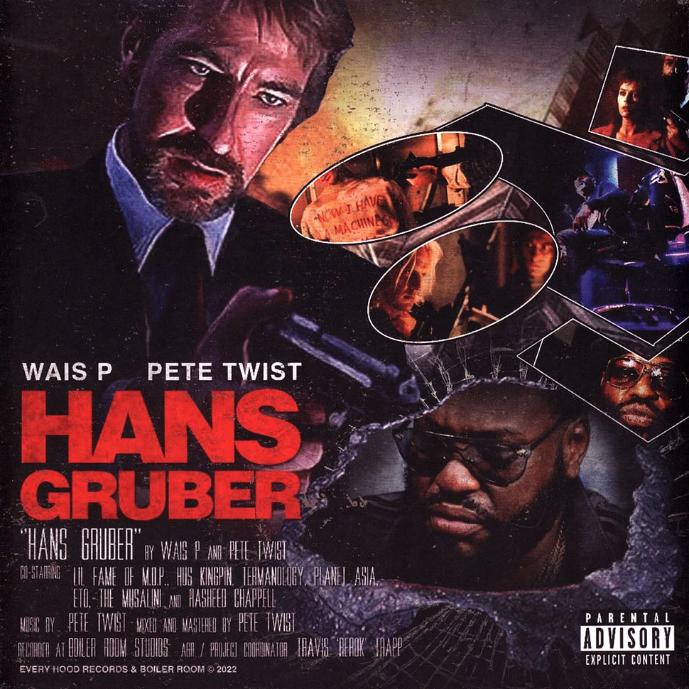 Wais P & Pete Twist - Hans Gruber Red Vinyl Edition