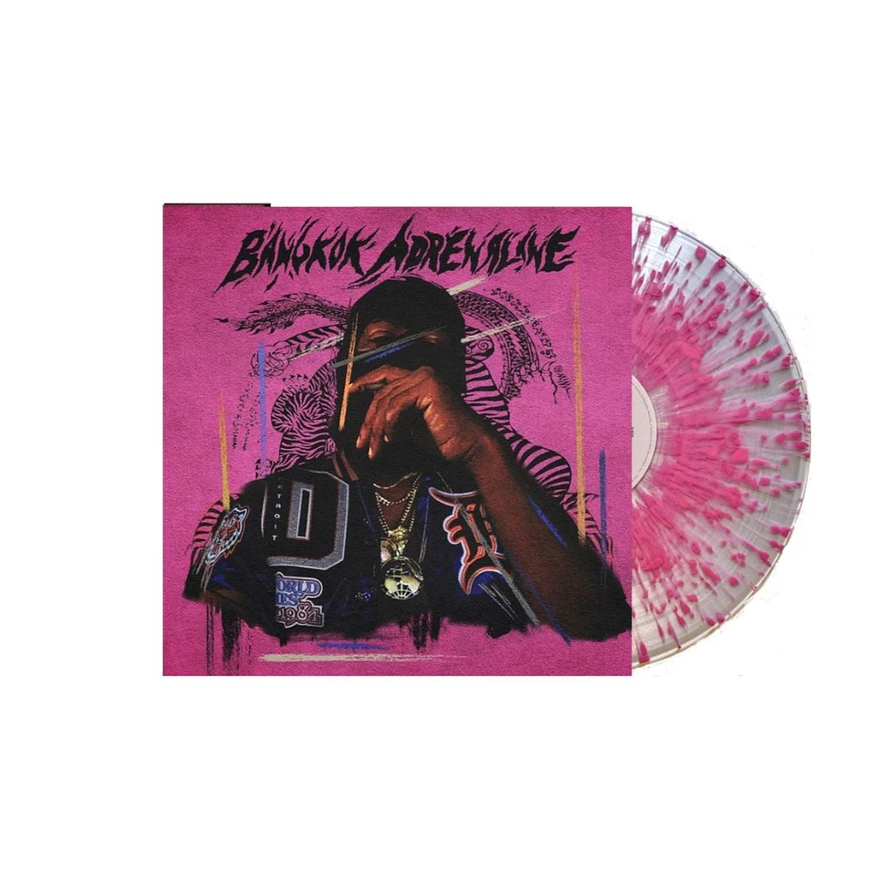 Mickey Diamond - Bangkok Adrenaline Clear / Pink Splatter Vinyl Edition