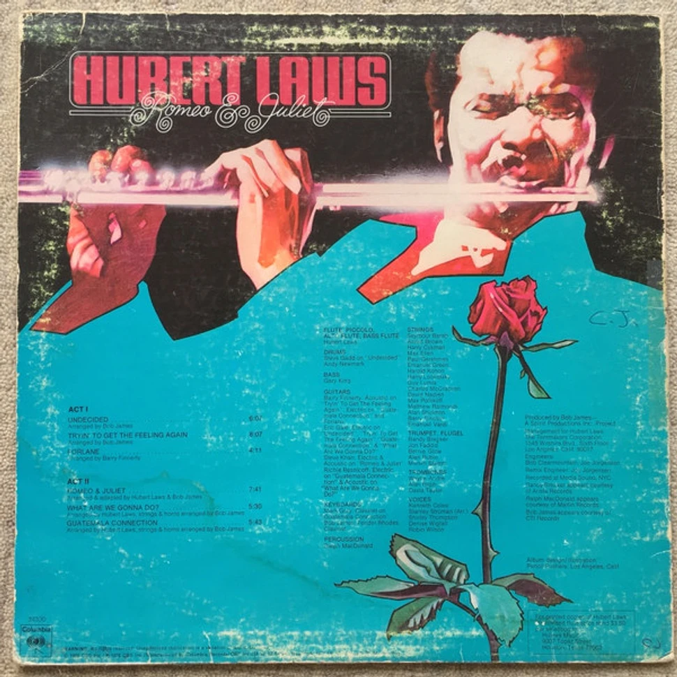 Hubert Laws - Romeo & Juliet