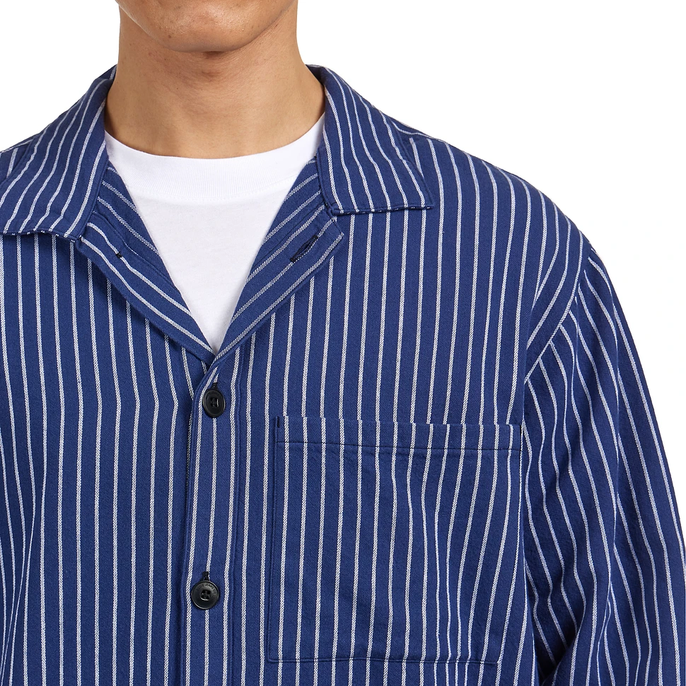 Nudie Jeans - Berra Striped Worker Shirt