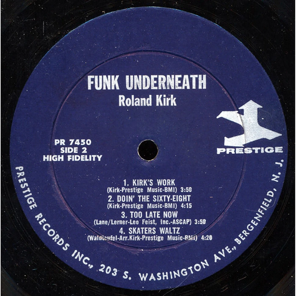 Roland Kirk With Brother Jack McDuff - Funk Underneath