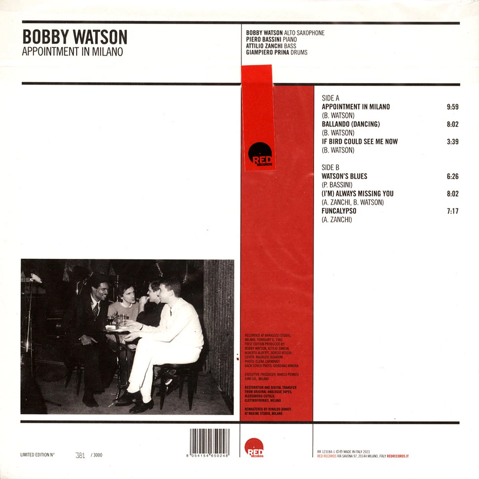 Bobby Watson - Appointment In Milano
