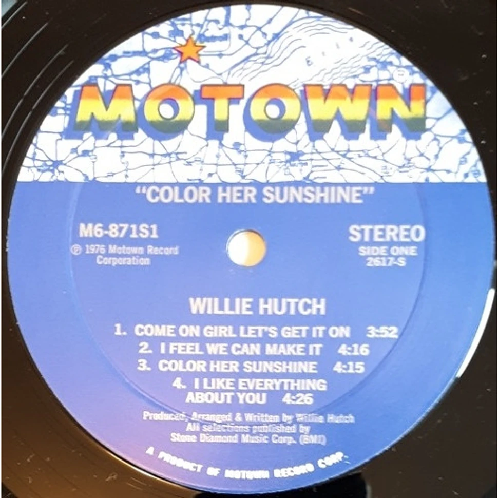 Willie Hutch - Color Her Sunshine