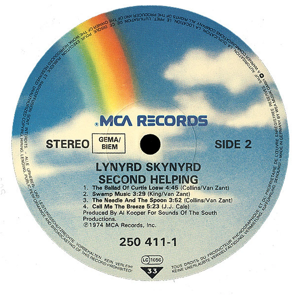 Lynyrd Skynyrd - Second Helping