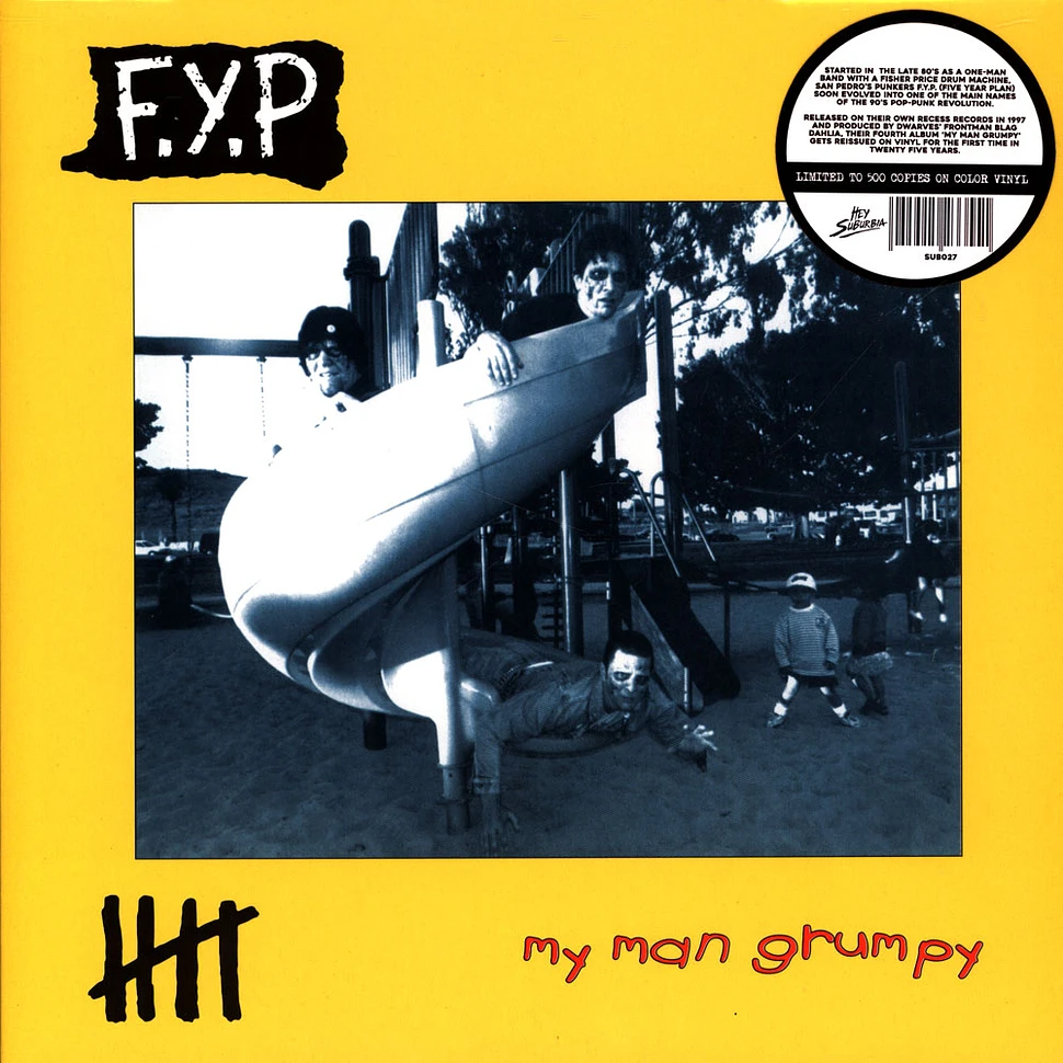 F.Y.P. - My Man Grumpy Yellow Vinyl Edtion