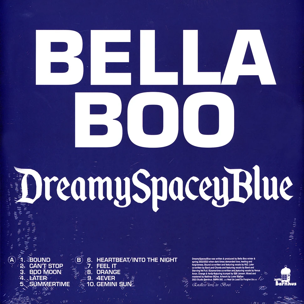 Bella Boo - Dreamyspaceyblue Cream Colored Vinyl Edition