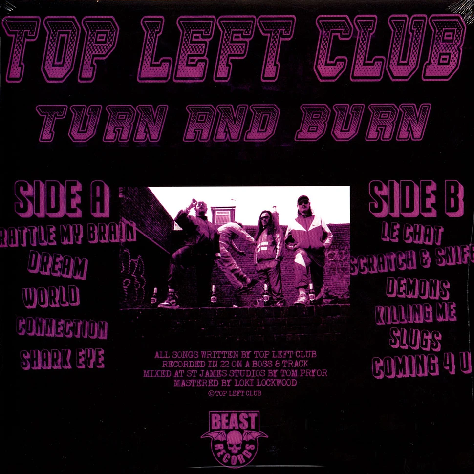 Top Left Club - Turn And Burn