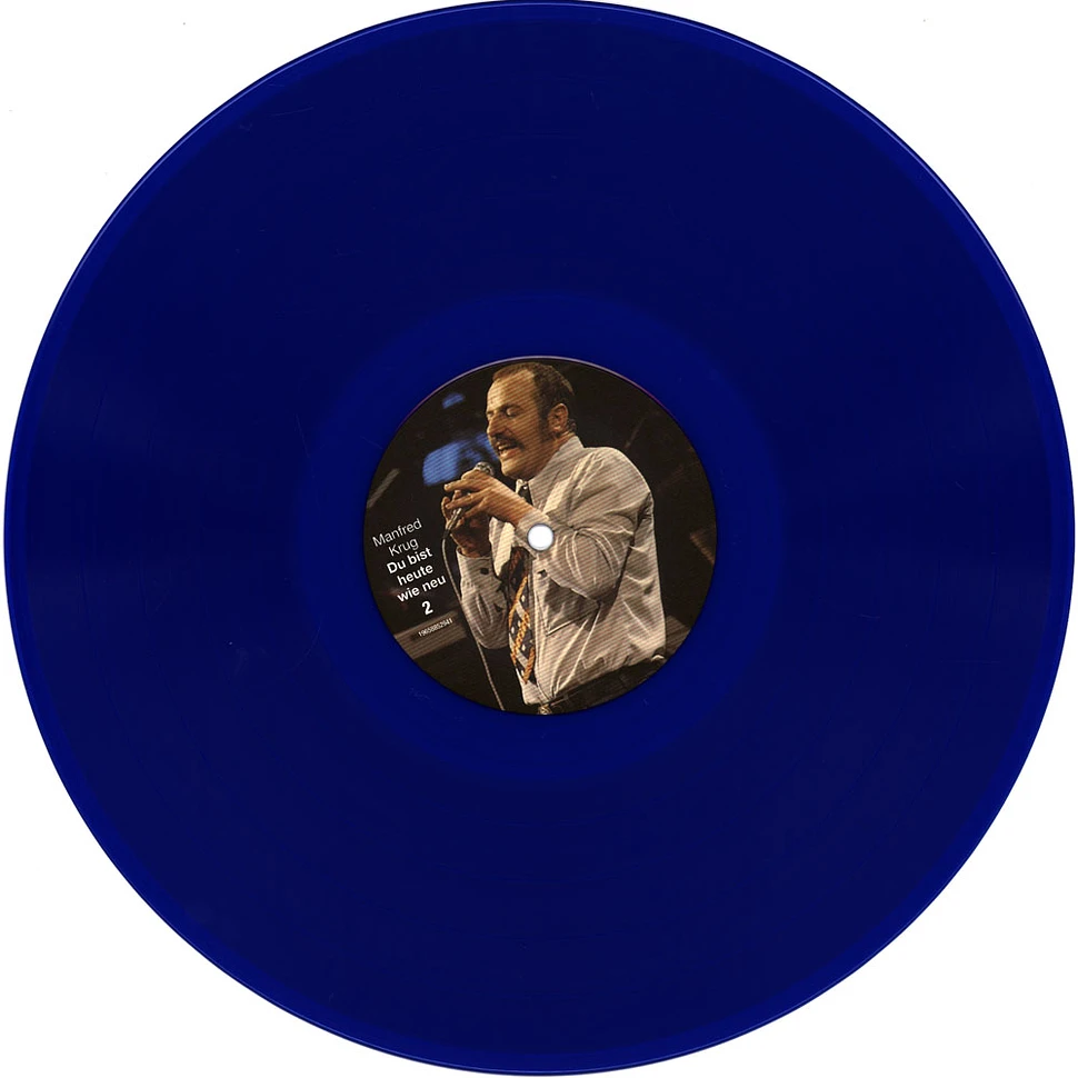 Manfred Krug - No.4: Du Bist Heute Wie Neu Transparent Blue Vinyl Edition
