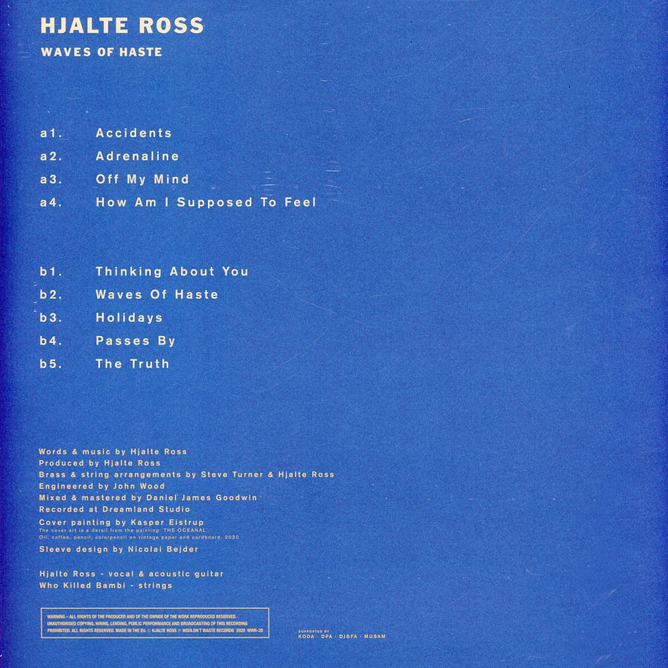 Hjalte Ross - Waves Of Haste