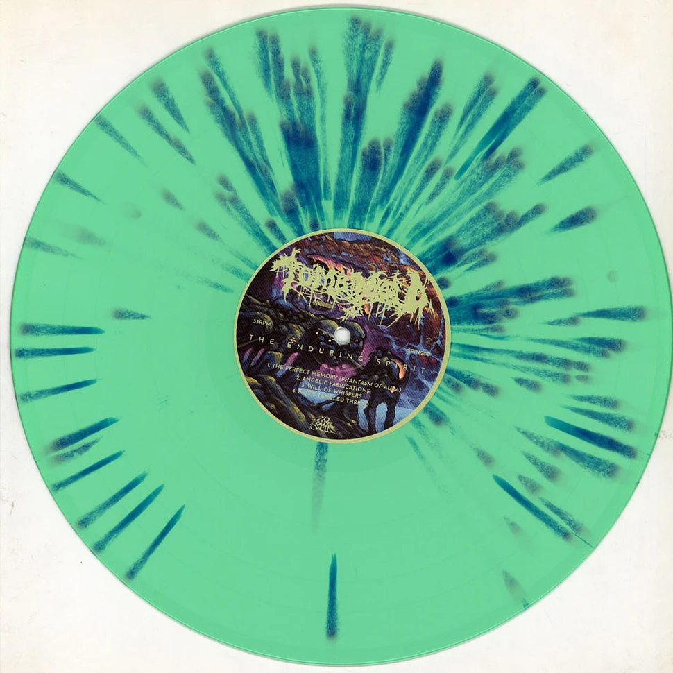 Tomb Mold - The Enduring Spirit Mint Green / Aqua Blue Split Vinyl Edition