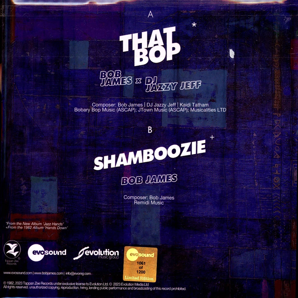 Bob James & DJ Jazzy Jeff - That Bop / Shamboozie
