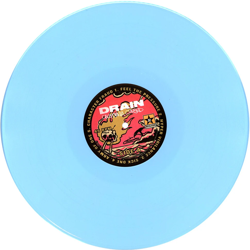 Drain - California Cursed Baby Blue Vinyl Edition