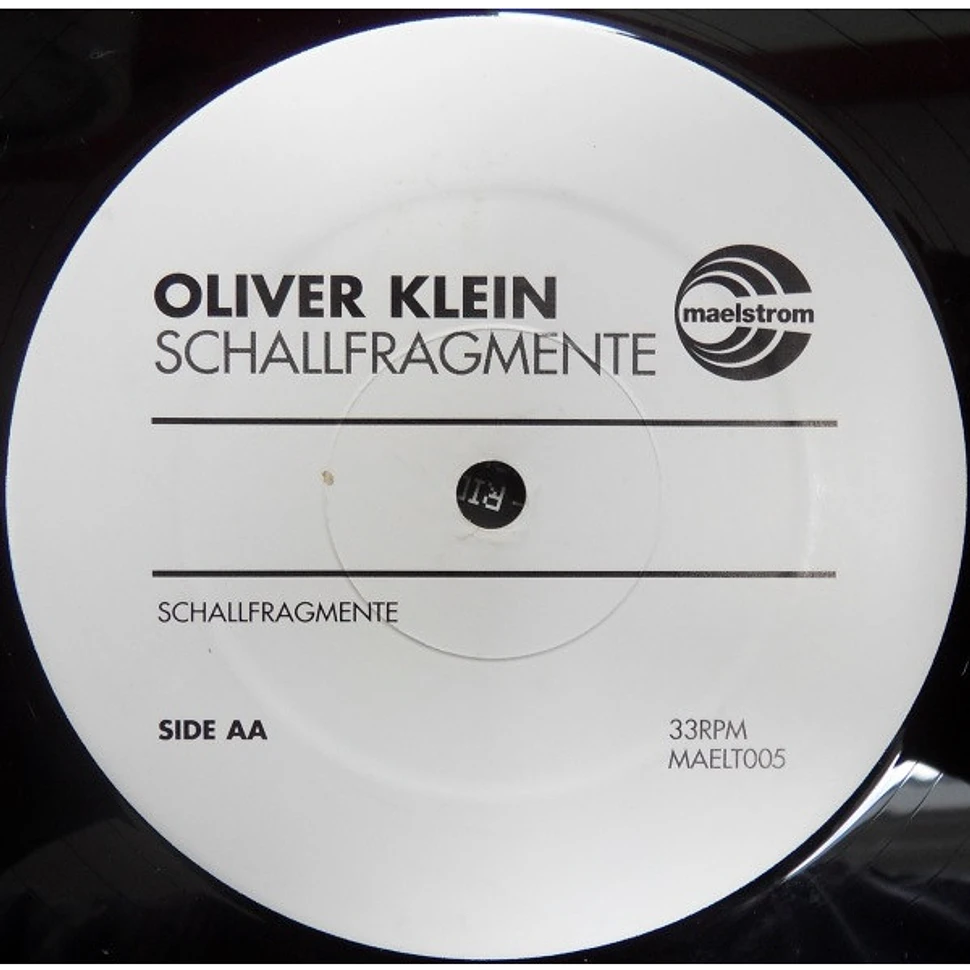 Oliver Klein - Timeloop / Schallfragmente