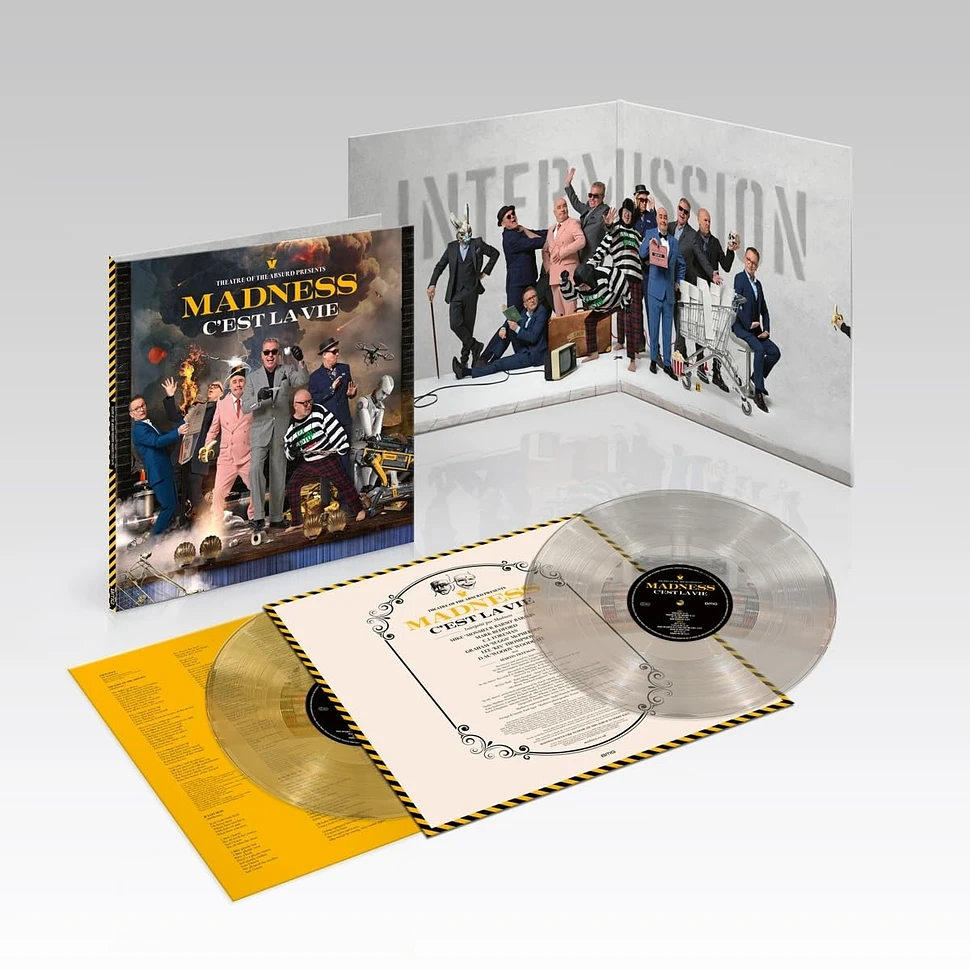 Madness UK - Theatre Of The Absurd Presents C'est La Vie Crystal Clear Vinyl Edition