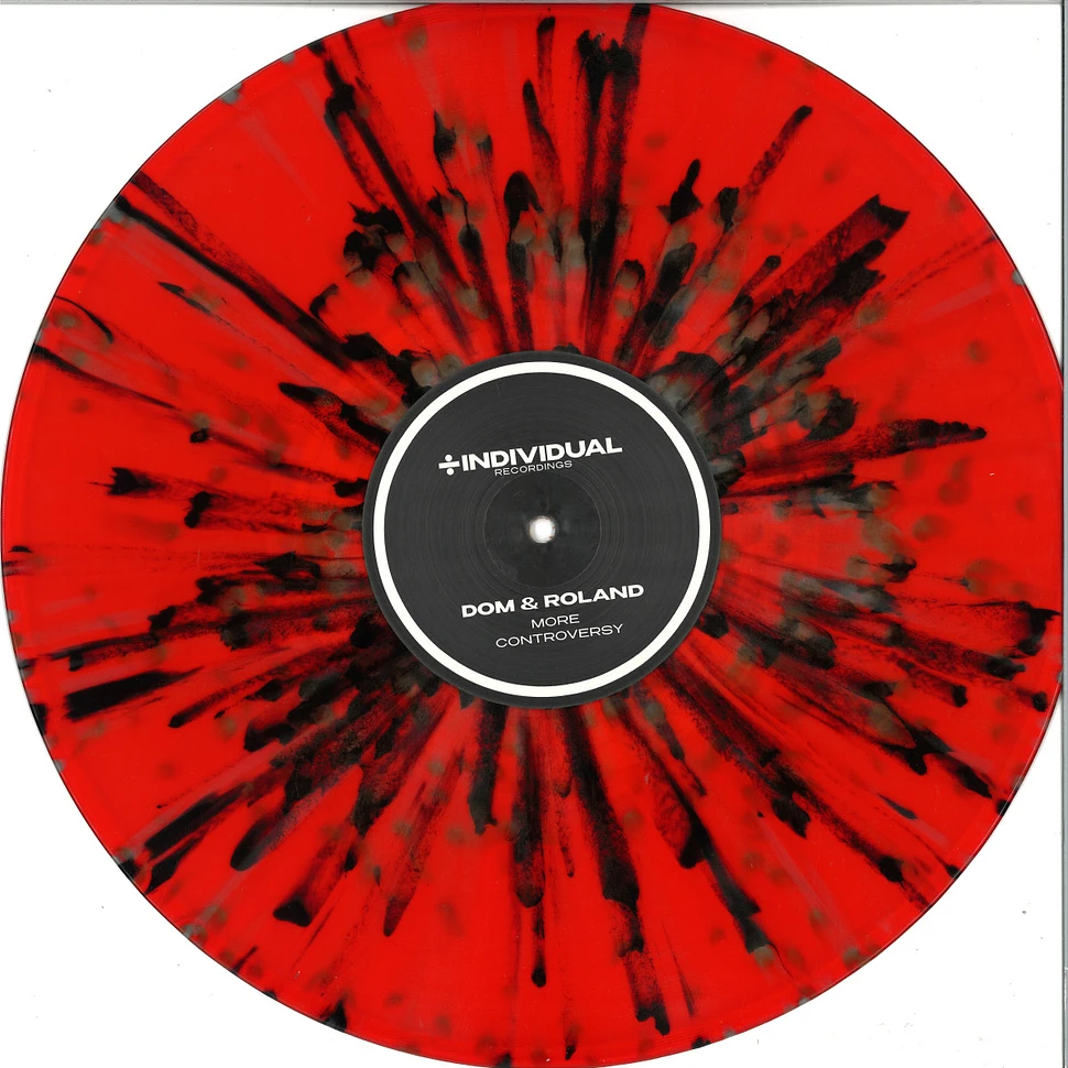 Dom & Roland - More Controversy/Waiting For You Splatter Vinyl Edition