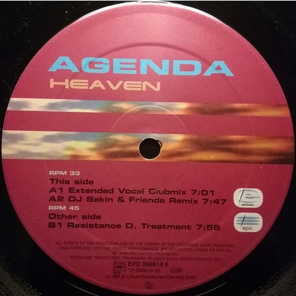 Agenda - Heaven