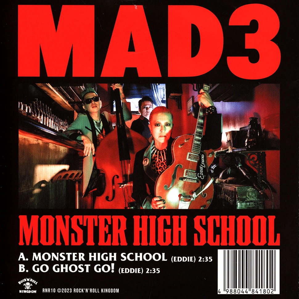 Mad3 - Monster High School Clear Red Vinyl + CD & DVD Edtion