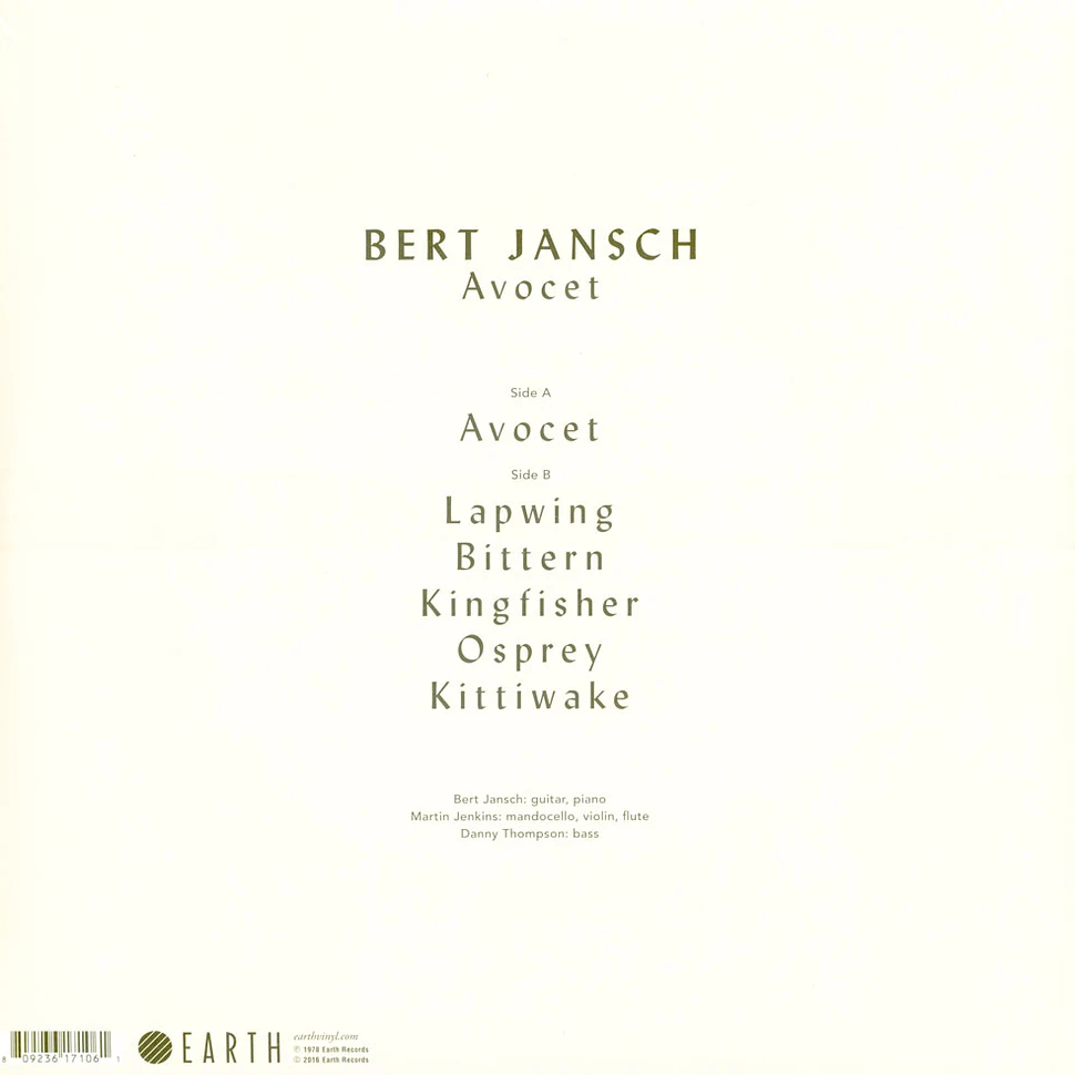 Bert Jansch - Avocet Art Print Edition