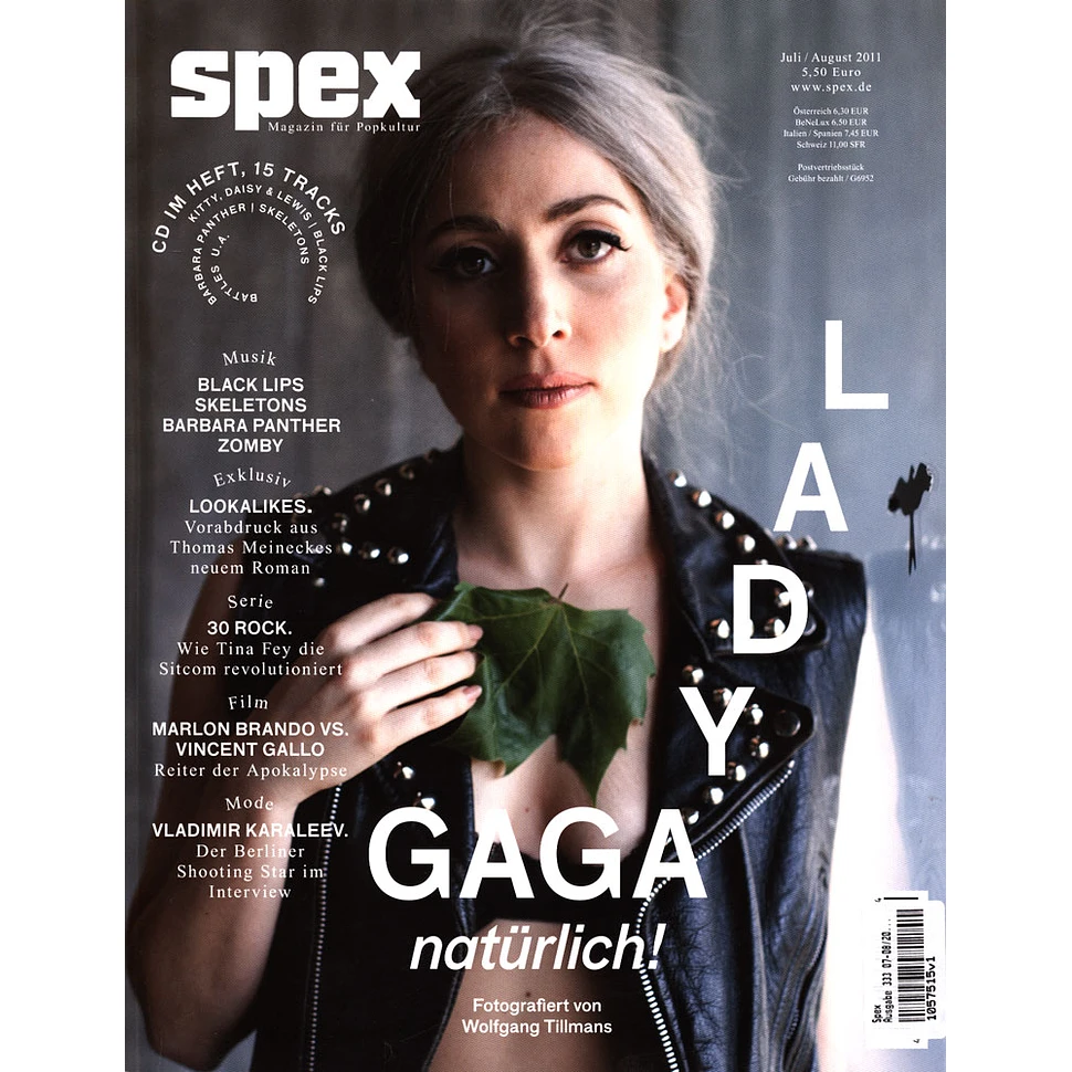 Spex - 2011/07-08 Lady Gaga
