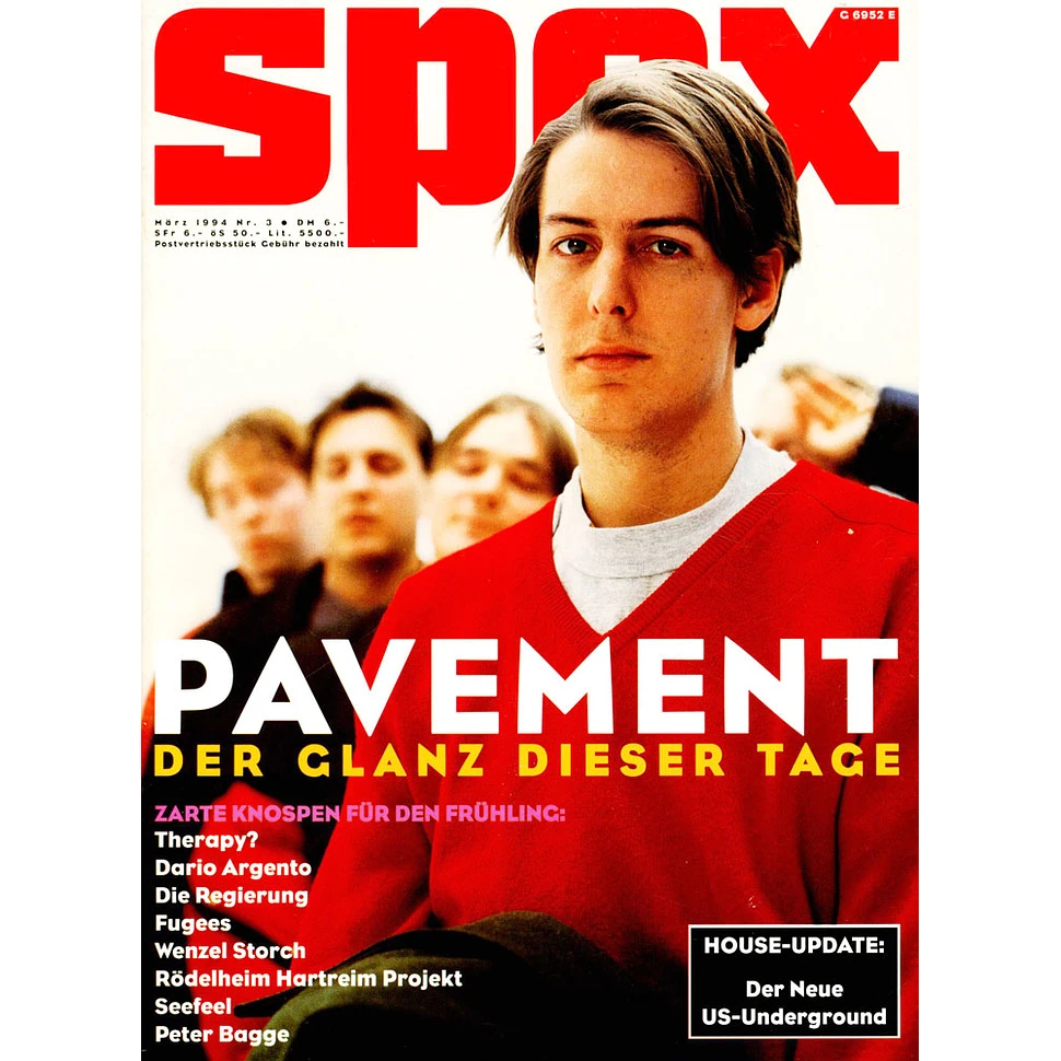 Spex - 1994/03 Pavement, Die Regierung, Wenzel Storch u.a.