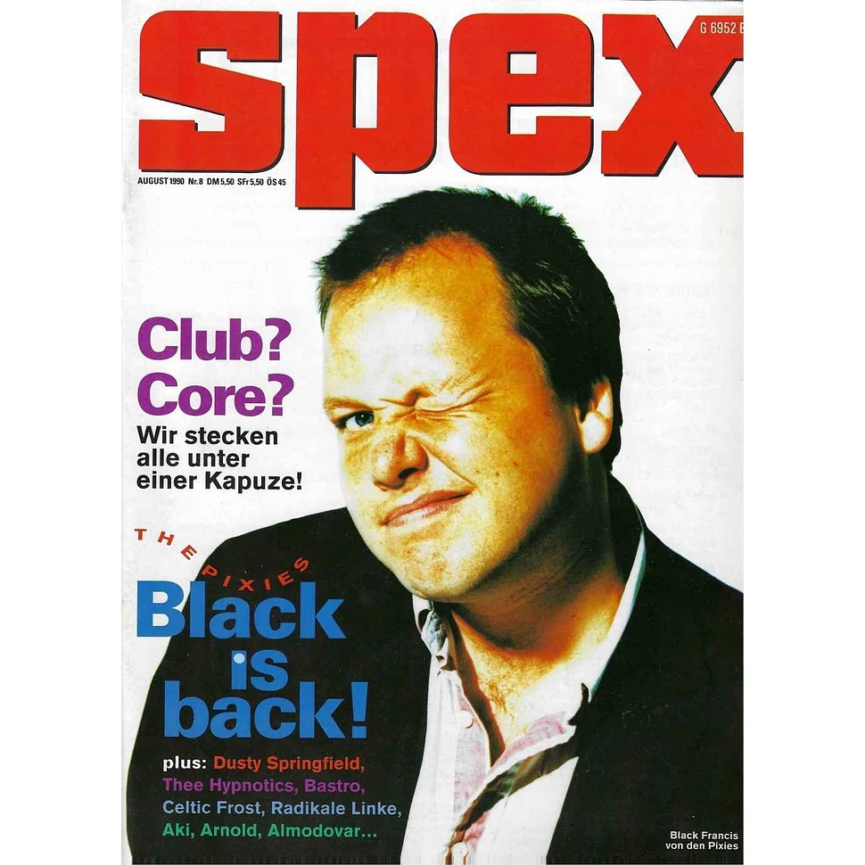 Spex - 1990/08 The Pixies