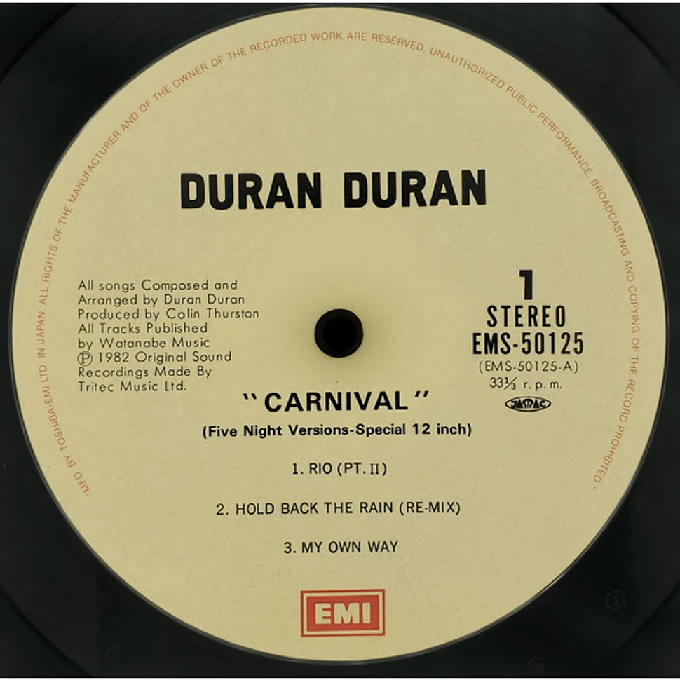 Duran Duran - Carnival