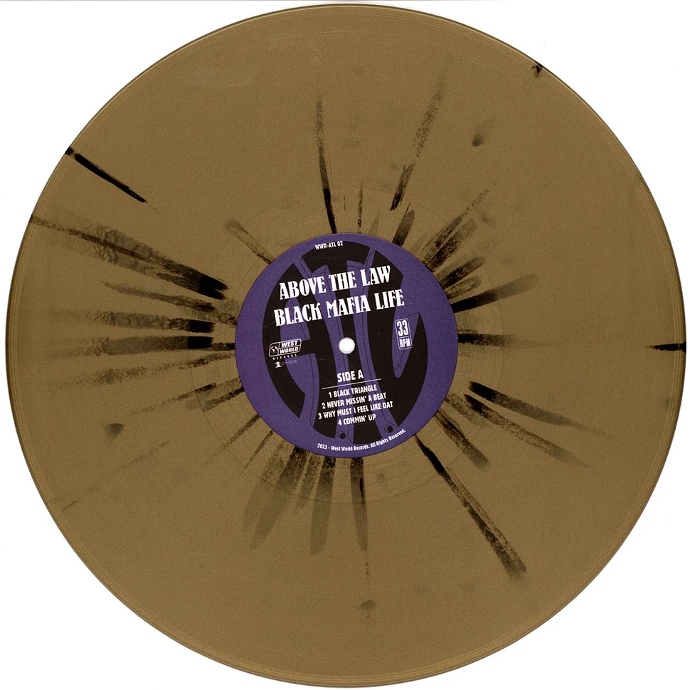 Above The Law - Black Mafia Life Splatter Vinyl Edition