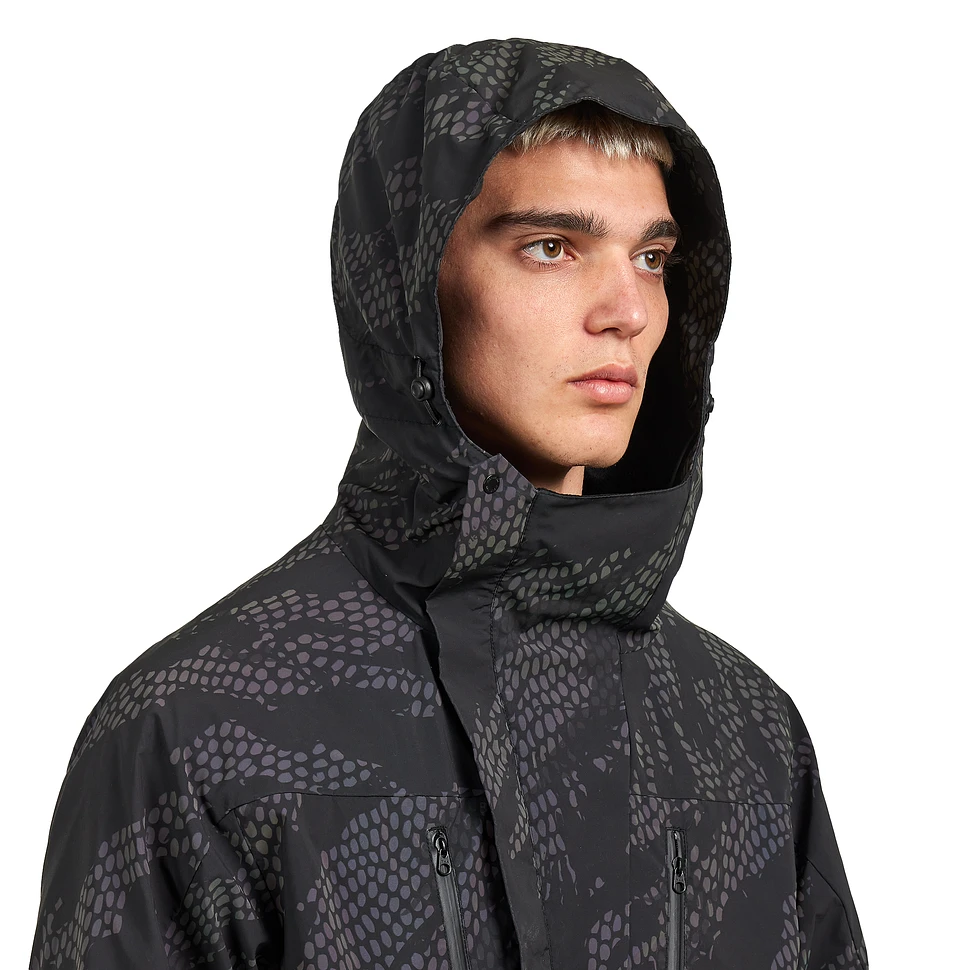 Maharishi - Reflective Camo Asym Parka