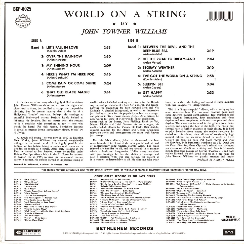 John Williams - World On A String