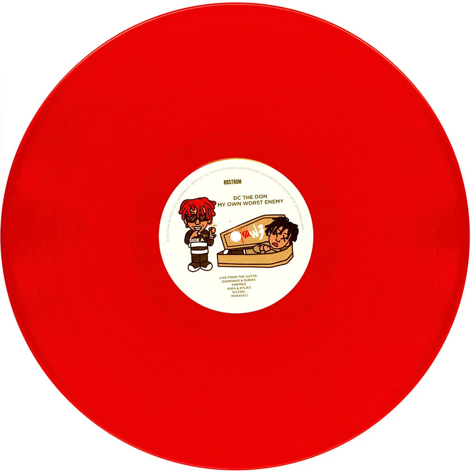 DC The Don - My Own Worst Enemy Red / Black Vinyl Edition