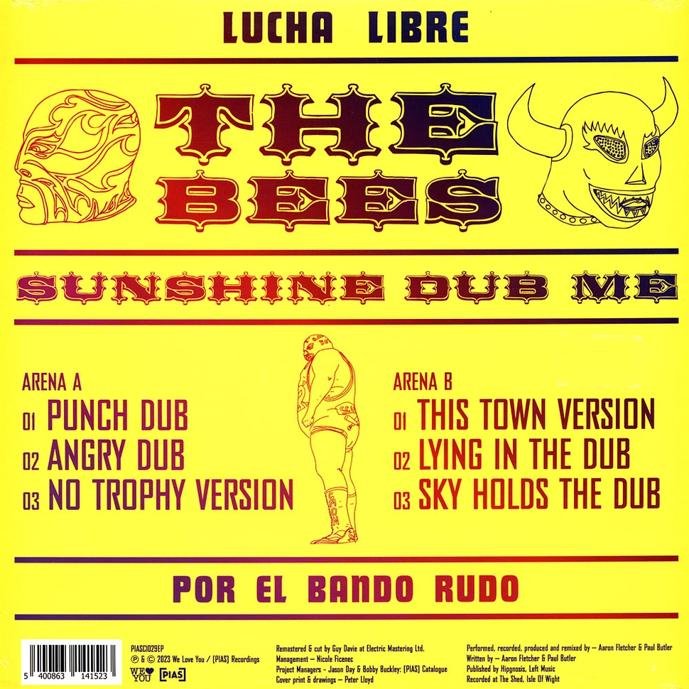 The Bees - Sunshine Dub Me Black Friday Record Store Day 2023 Edition