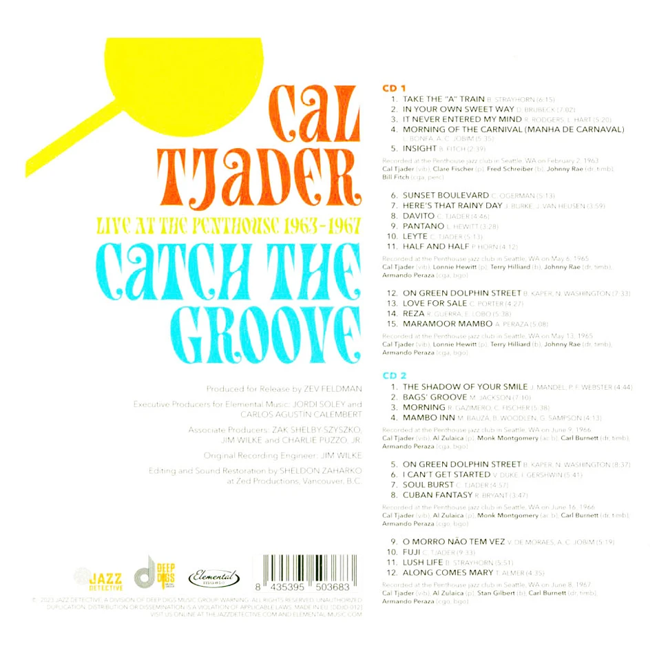 Cal Tjader - Catch The Groove Live At The Penthouse 1963-1967 Black Friday Record Store Day 2023 Vinyl Edition