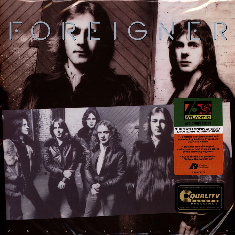 Foreigner - Double Vision Atlantic 75 Series