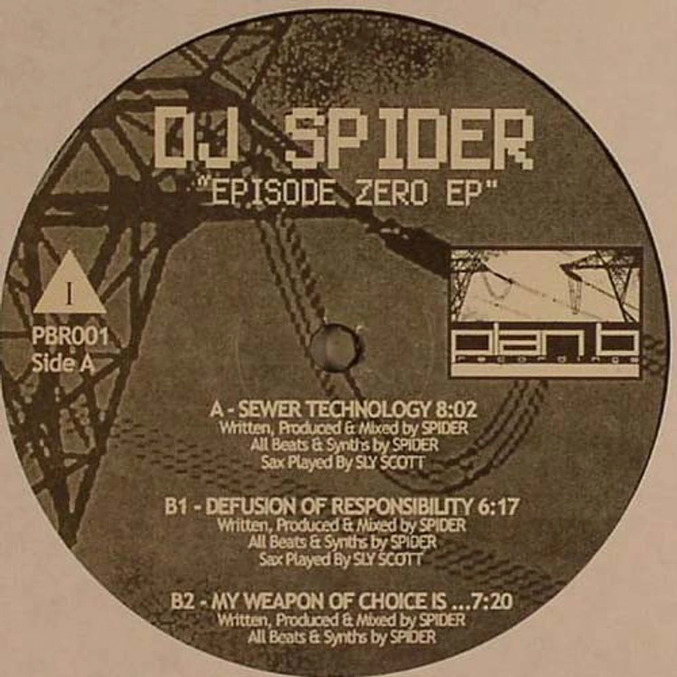 DJ Spider - Episode Zero EP