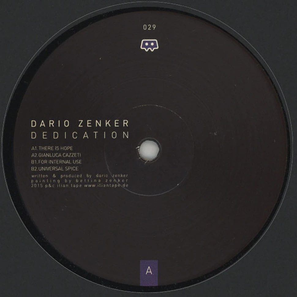 Dario Zenker - Dedication