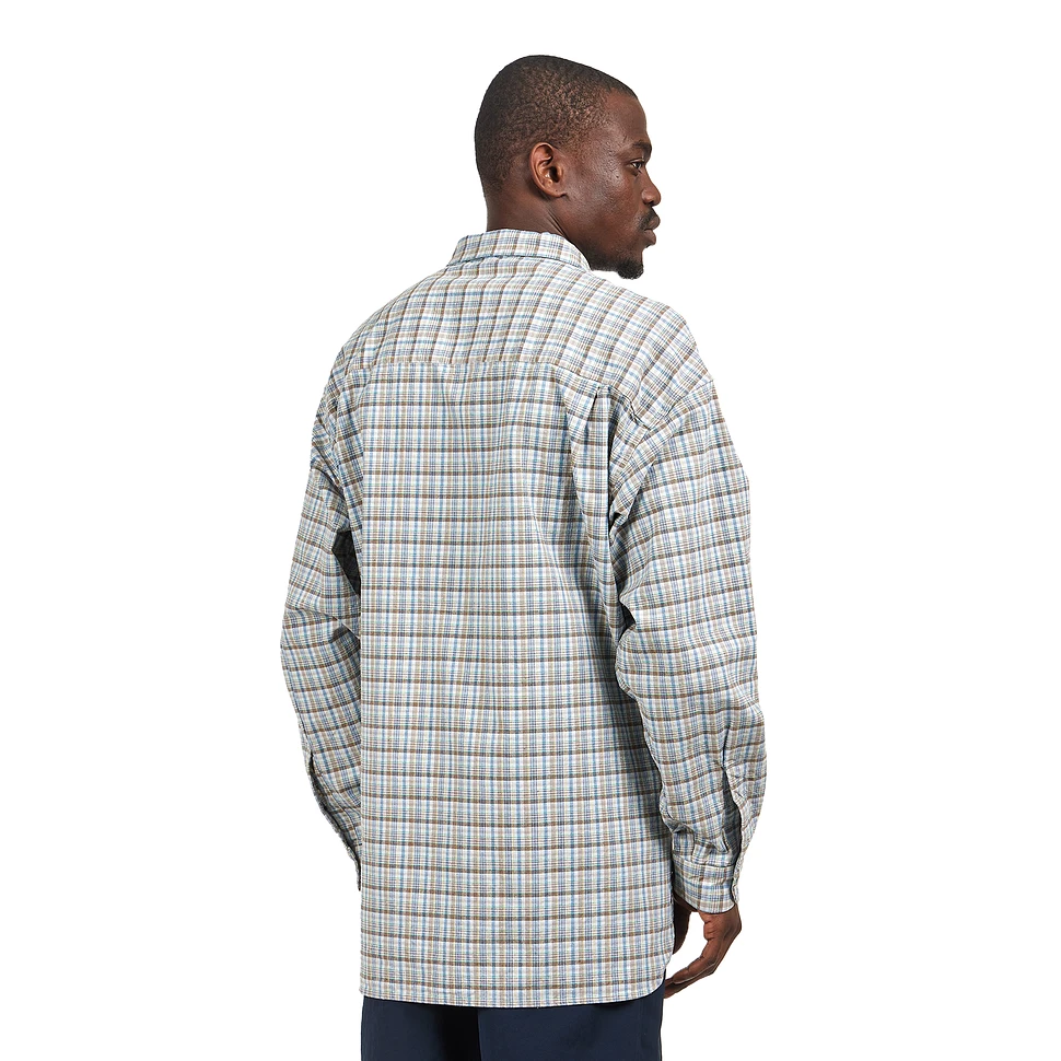 nanamica - Cotton Silk Euro Check Shirt