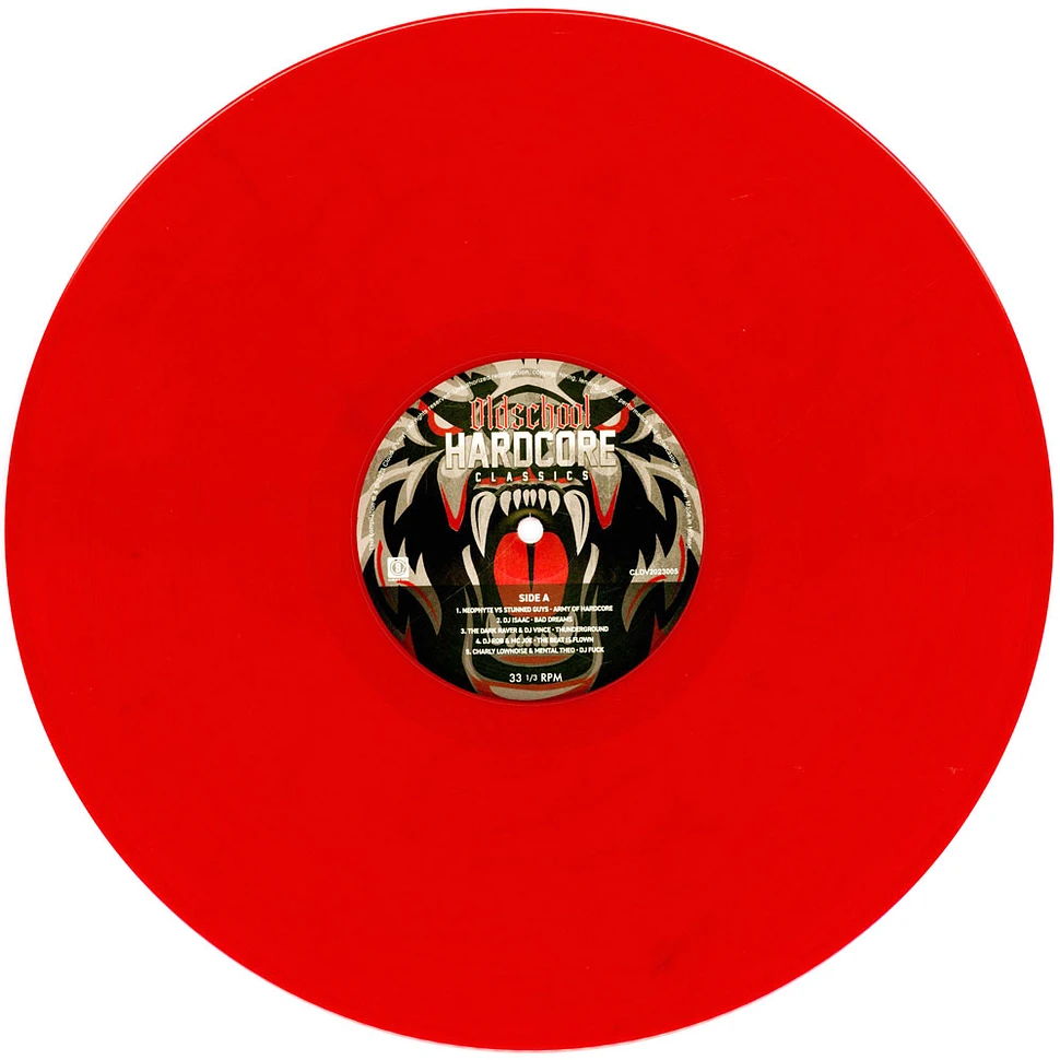 V.A. - Oldschool Hardcore Classics Limited Red Vinyl Edition