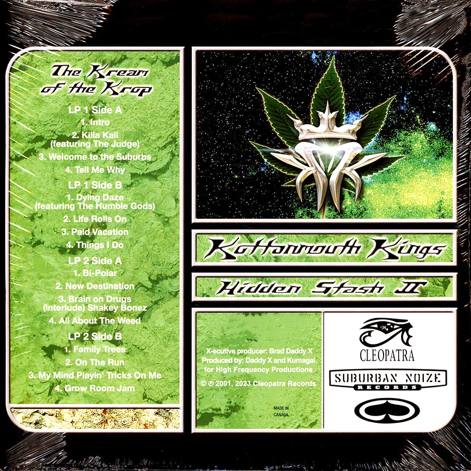 Kottonmouth Kings - Hidden Stash II - The Kream Of The Krop Silver Vinyl Edition