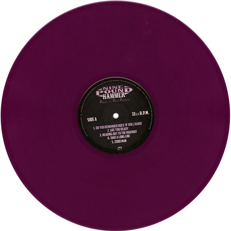 Nine Pound Hammer - Rock 'N' Roll Radio Purple Vinyl Edition