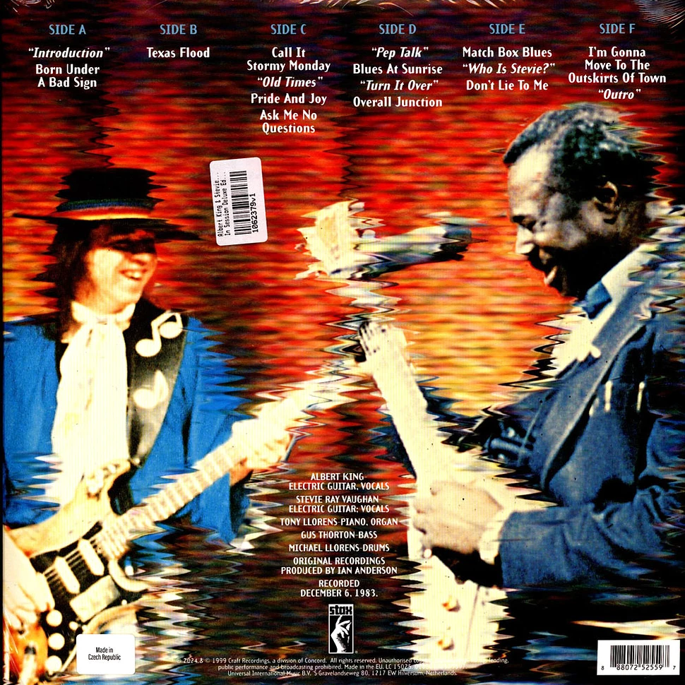 Albert King & Stevie Ray Vaughan - In Session Deluxe Edition