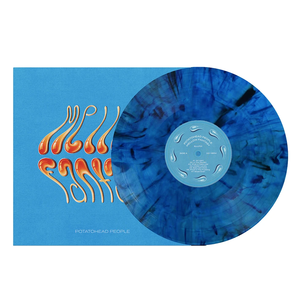Potatohead People - Mellow Fantasy Blue And Black Swirl Vinyl Edition ...