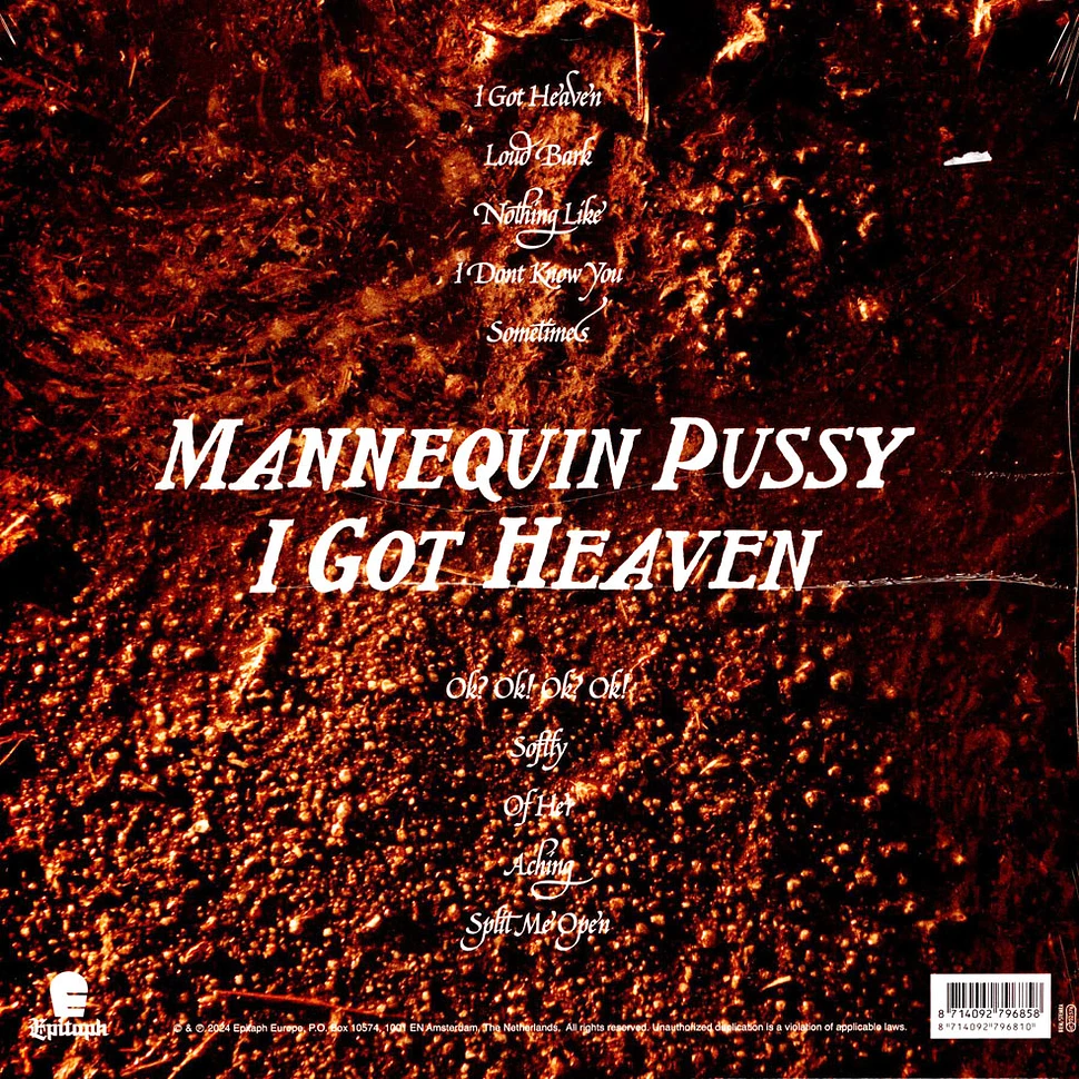 Mannequin Pussy - I Got Heaven Clear Vinyl Edition