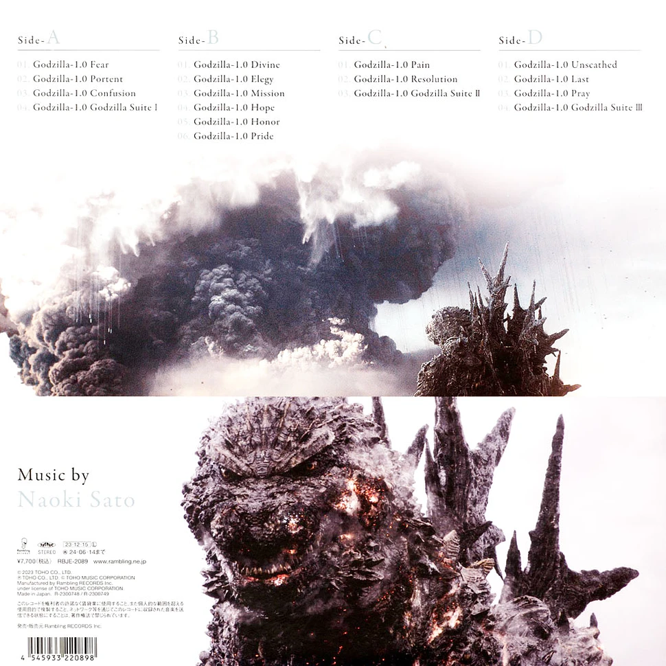Sato Naoki - OST Godzilla 1.0